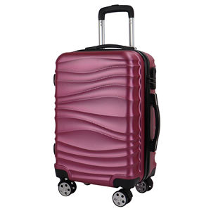 VENAICE ABS Hard Case Spinner Trolley Luggage with TSA Lock 8-Wheel Spinner Light <strong>Weight</strong> Water Resistant Unisex Travel <strong>Suitcase</strong> - Product Image 6