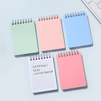 Personnalisable A4/A6 Mini bobine livre créatif détachable PP couverture Journal planificateur école cadeau reliure à spirale cahiers