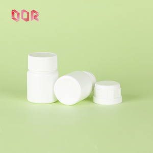 Botella de cápsulas a prueba de niños, hermética, de HDPE pastel, frasco de plástico vacío para almacenamiento de suplementos vitamínicos, tabletas, aceite de pescado y cápsulas blandas. - Product Image 5