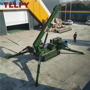 Grue sur chenilles hydraulique de 10 tonnes, grue sur chenilles araignée avec moteur diesel - Product Image 3