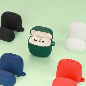 Funda protectora de goma de silicona para auriculares <span class=keywords><strong>Baseus</strong></span> Storm 3, accesorios inalámbricos, precio al por mayor - Product Image 3