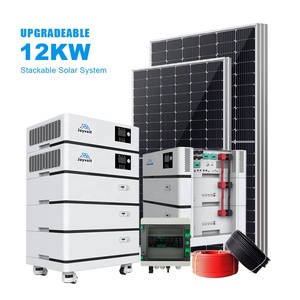 Invertisseurs empilables et 2 batteries lithium-ion de 5 kWh, système de stockage d'énergie 12 kW 48 V, IP65, port de communication CAN, série - Product Image 1