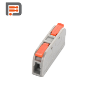 Connecteur de câble à levier transparent DF-2608-1P, borne réutilisable à port unique, connexion de câble 0,2-4 mm²