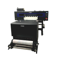 Printer DTF Lebar 60cm dengan Penggoyang Bubuk, Sistem Inkjet Langsung Tinta Putih Terintegrasi dan Penggoyang Bubuk
