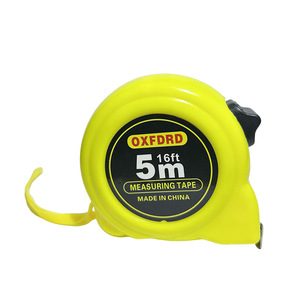 Oxfdrd <b>Measuring</b> <b>Tape</b> 5m Metric Self Winding Push Button Lock Building Construction Use - Product Image 4