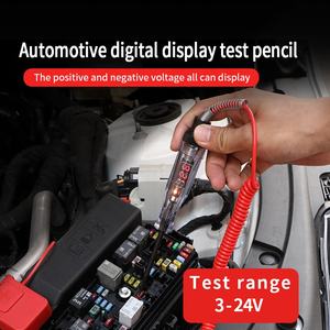 Autoreparatur-Tests tift 3V-24V Elektrischer Kfz-Stift Auto-Elektroskop-Test licht Kfz-Schaltkreis prüfgerät Diagnose werkzeuge - Product Image 2