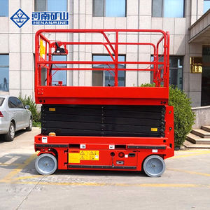 פלטפורמת הרמה ניידת מסוג מספריים קלה במשקל, גובה הרמה 6 מטר 8 מטר, שולחן הרמה נייד מסוג מספריים - Product Image 5