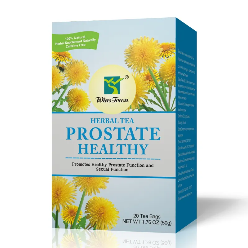 Marque privée Nouveau thé Winstown Prostate Thé aux herbes biologiques naturelles Thé OEM santé prostate sain pour homme