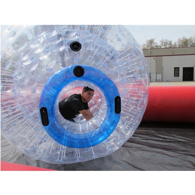 Inflatable Human Bowling Alley with Giant Bowling Balls