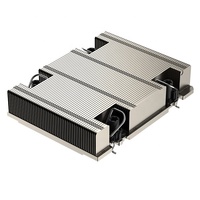 COOLSERVER CS-7529-1UA11-P Dissipateur thermique pour serveur, refroidisseur de processeur en cuivre et aluminium, refroidissement profond, TDP 320W, 12V DC, 5 caloducs, boîtier d'ordinateur