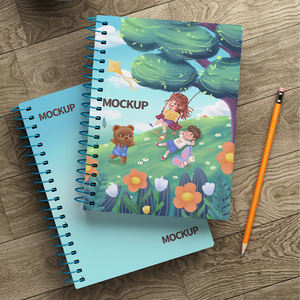 Guangzhou <span class=keywords><strong>Custom</strong></span> Hoge Kwaliteit Offsetdruk Oefenboek Spoel <span class=keywords><strong>Notebook</strong></span> - Product Image 1