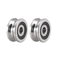SG20 SG10 SG25 SG35 U V Groove Poulie Roulement Piste Rouleau Guide Roue pour Coudre Laser Gravure Machine De Découpe