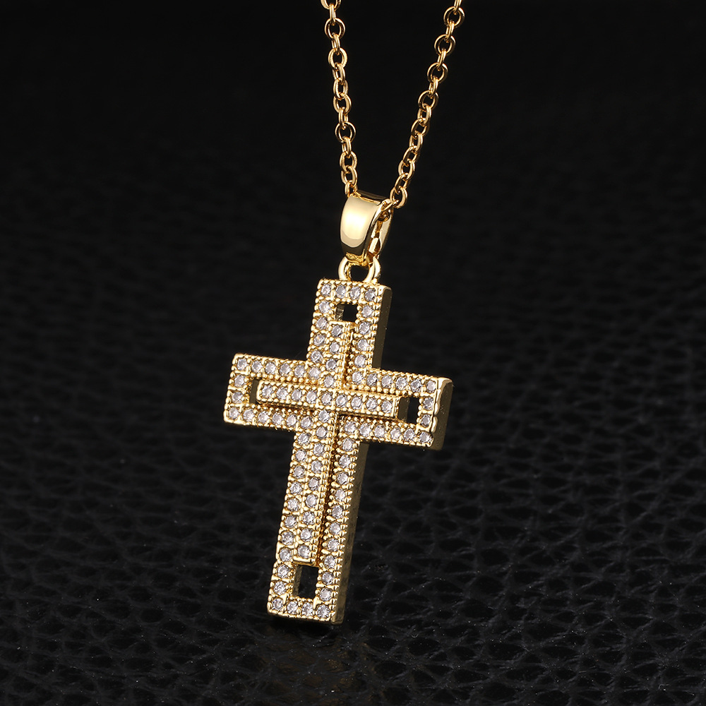 Gold cross