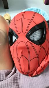 Vacances Noël Halloween Cadeau Spider-man <span class=keywords><strong>Miles</strong></span> <span class=keywords><strong>Morales</strong></span> <span class=keywords><strong>Gwen</strong></span> Move Eyes Superhero Man Mask Cosplay Party Mask Spiderman Mask - Product Image 6