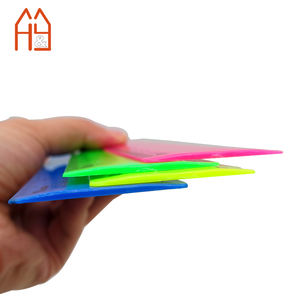 Vente en gros 30cm <span class=keywords><strong>Neon</strong></span> Highlight Règle Impression couleur Règles publicitaires Logo personnalisé et couleur - Product Image 2