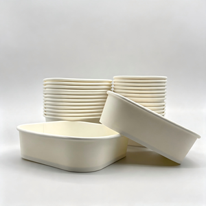 Low Price PE Coated <b>Paper</b> <b>Bowl</b> Double-Side Eco-Friendly Custom Printed and Size for Food Packaging Takeaway - Product Image 2