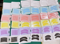 Patchs faciaux réutilisables en silicone écologique pour les sacs pour les yeux de couchage patchs anti-rides soins de la peau coussinets réutilisables sous les yeux