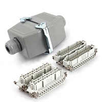 Conector Industrial de Alta Resistencia BYLJQ HDC HE-048, Enchufe Macho/Hembra, IP65, 16A, 500V, Controlador de Canal Caliente, Control Remoto para Grúa