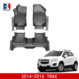 wholesale Factory Custom 5D TPE <b>Rubber</b> Eco-friendly Waterproof Anti Slip 5D Car <b>Floor</b> Mats 4 Pieces for Chevrolet Trax 2014-2016 - Product Image 2
