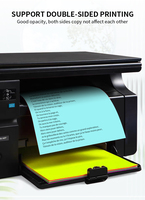 Feuille d'autocollants A4 personnalisée en couleur, papier vélin, découpée, autocollante, en vinyle coloré pour imprimante laser et jet d'encre