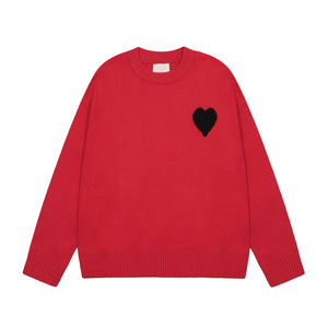 <span class=keywords><strong>Maglione</strong></span> Pullover per Donna Lavorato a Maglia con Motivo Lettera d'Amore Stile Streetwear <span class=keywords><strong>Maglione</strong></span> per Uomo <span class=keywords><strong>Ami</strong></span> - Product Image 6