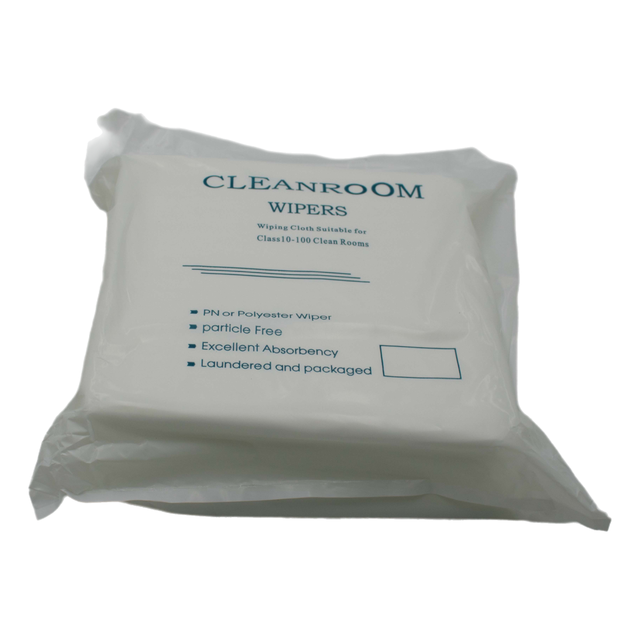 Yongxing 160gsm 6 Inch Lint Free Cleanroom Wiper 100% Polyester Industrial Cleaning Wiping for Industry