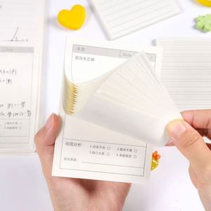Student Error Correction <b>Notebook</b> Set Mistake Analysis Question Stationery Assorted <b>Lined</b>/Dotted Pages School Study Supplies - Product Image 2