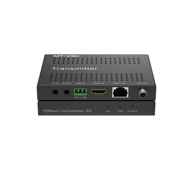 HDMI Extender Over Ethernet with HDBaseT, MT-VIKI 70m HDMI Transmitter and Receiver with IR, 4K 60Hz HDMI Extender Over Cat6