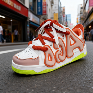 Кроссовки на заказ для мужчин и женщин, молодежная обувь в стиле жизнеспособности, модная удобная повседневная спортивная обувь - Product Image 4