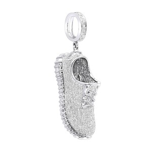 Collier pendentif en forme de chaussure sertie de diamants, best-seller, pour elle, bijoux pour un usage quotidien, disponible à un prix raisonnable - Product Image 1