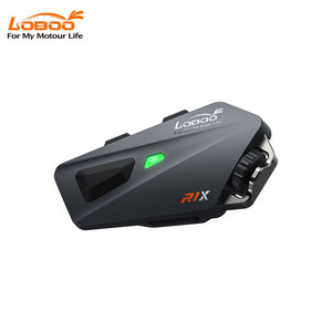 LOBOO R1X Motorradhelm mit 5.2 Headset, Vollgesichts-Design, IP67 Wasserdicht, Eingebauter Langlebiger Akku, Schnellverschluss-Version - Product Image 5