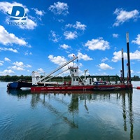 Pompa Gearbox Mesin Diesel Efisiensi Tinggi untuk Kapal Penyedot Pasir Tipe Hisap Jet Kapasitas Besar, Digunakan pada Kapal dengan Kecepatan 150-300m/jam, Merek DINGKE