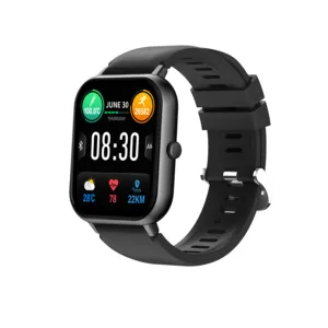 Mise à jour 1.83 pouces SW13S carré Sport Smartwatch moniteur de fréquence cardiaque BT appel étanche Fitness Tracker montre intelligente pour femmes hommes