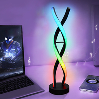 Lámpara de Mesa LED con Luz Nocturna Inteligente, Sincronización Musical, Control Remoto y Aplicación Inalámbrica, Resistente al Agua, para el Día de San Valentín - Gran Venta