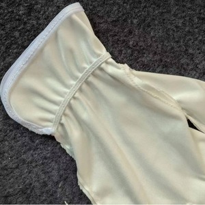 Cleanroom <b>Gloves</b> Synthetic Fiber Anti-slip Smooth Full Texture <b>Knitting</b> Lining Low Particulate Release Unisex White - Product Image 2