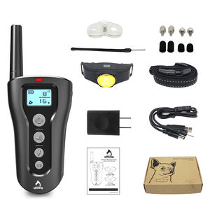 <span class=keywords><strong>Collar</strong></span> de entrenamiento para perros de lujo impermeable recargable 2025 superventas nuevo entrenador remoto con función de choque hecho de plástico duradero - Product Image 2