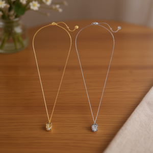 Collana con Ciondolo a P in Oro, Argento e Acciaio 45446 - Product Image 3