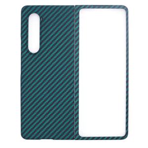 Coque de téléphone en Fiber de carbone 3K sergé pour <span class=keywords><strong>Galaxy</strong></span> <span class=keywords><strong>Z</strong></span> Fold <span class=keywords><strong>4</strong></span> caméra grand trou crator fibre d'aramide flip <span class=keywords><strong>4</strong></span> coque de téléphone - Product Image 6
