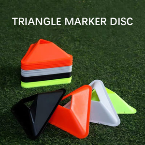 Wholesale Triangle Soccer Cones Flexible <b>Agility</b> Cones Sports Drill Cones for Football Basketball Coaching <b>Training</b> - Product Image 1