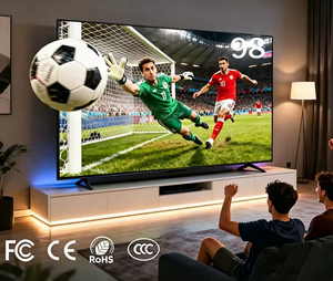 โทรทัศน์จอใหญ่ 98 นิ้ว 4K Android Smart Frameless Ultra HD WiFi  โทรทัศน์อัจฉริยะ โรงงาน OEM ขายตรง 1 ขอบเขต - Product Image 2