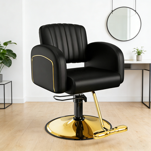Fauteuil de Barbier en Cuir Synthétique Durable à Vendre et Pack d'Équipement de Salon pour Investissement Commercial - Product Image 3