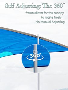 Sombrilla <span class=keywords><strong>de</strong></span> Playa. Fácil <span class=keywords><strong>de</strong></span> Instalar, Ligero, <span class=keywords><strong>No</strong></span> se Desplaza con el Viento, Protección Solar UPF 50+ - Product Image 4