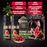 Poudre de Maca Biologique Marque Blanche Extraits Herbacés Ginseng Liquide Oral Peptide d'Huître MSG Racine de Codonopsis Soutien Immunitaire Adulte