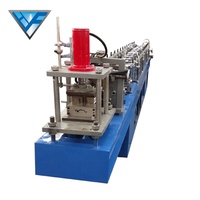 Machine de formage de tuiles à lamelles pour portes à volets en acier galvanisé automatique, personnalisable, contrôlée par PLC, facile à utiliser, fabriquée en Chine