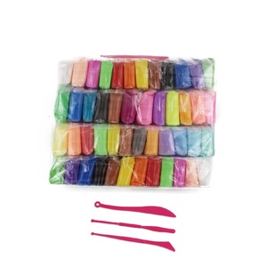 Argile super douce 12 24 36 couleurs, mélange de slime moelleux, fournitures de pâtisserie, pâte à modeler légère, séchage à l'air, jouets pour enfants - Product Image 2
