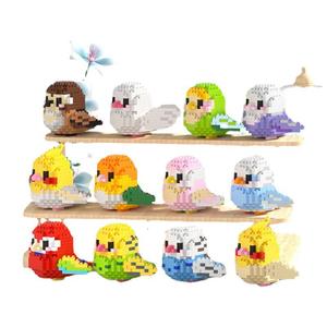 NUEVO Juguete Educativo de Bloques de Construcción Micro para Perros y Gatos, Mini Figuras de Plástico para Armar, Modelo de Juguete del Equipo Want Want Dog, ¡Gran Venta! - Product Image 6