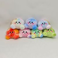 Poupée Momoko en peluche pastel, boîte mystère, porte-clés souple, jouet anti-stress en polyester pour les 14 ans et plus