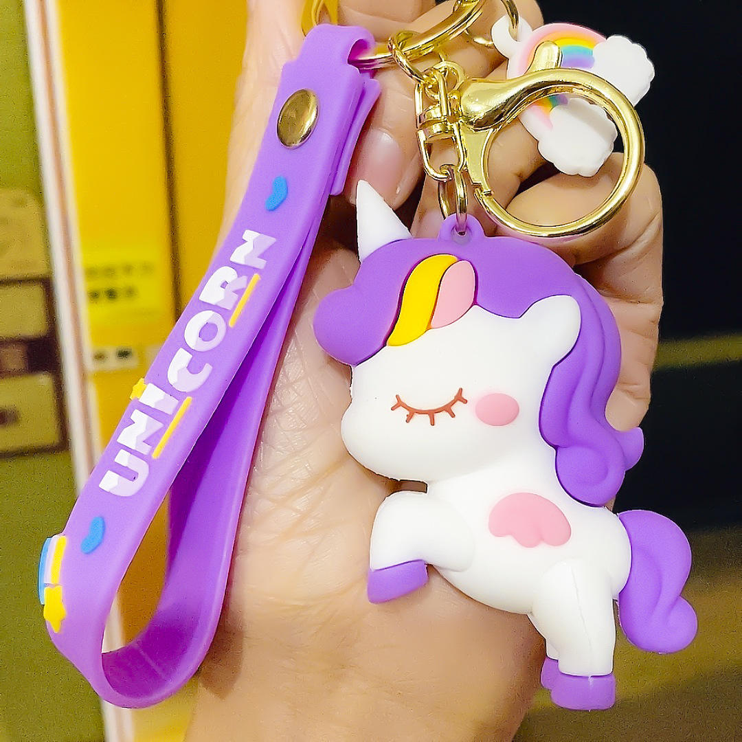 Unicorn Horse pendant - Purple