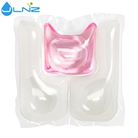 Lessives liquides concentrées 3-en-1 en dosettes avec adoucissant intégré