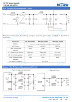 Módulo DC-DC Serie Hi-Link 6WR3 URA4805ZP-6WR3 URA4812ZP-6WR3 Fuente de Alimentación Regulada de Doble Aislamiento con Entrada Amplia de 48V